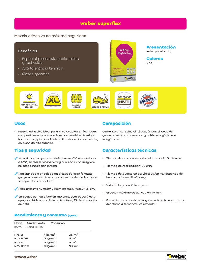 FP Weber Superflex | PDF | Papel | Naturaleza