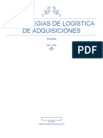 Estrategias de Logística de Adquisiciones: Proyecto