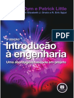 Introdução à engenharia: uma abordagem baseada em projeto