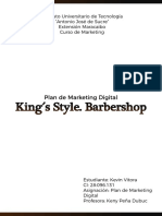 Plan de Marketing. Kings Style. Barbershop