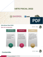 Paquete Fiscal 2022