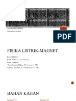 FISIKA LISTRIK-MAGNET