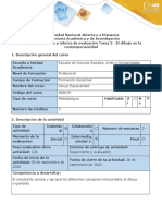 Guia de actividades y Rubrica de Evaluacion - Tarea 2 - El dibujo en la contemporaneidad