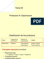 Tema 52 - OSCAR - Protozoos Esporozoos - 15-1-2007