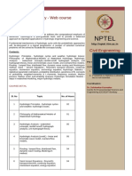 Nptel: Advanced Hydrology - Web Course