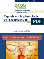 Rappel Sur La Physiologie de La Reproduction