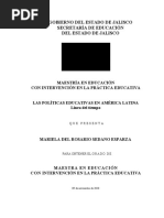 Línea Del Tiempo, Proceso de Políticas Latinoamérica