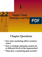 Supply Chain Strategies and Plans