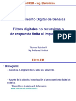 Presentación 4 - Filtros FIR