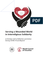 WORLD COUNCIL OF CHURCHES, Serving a Wounded World in Interriligious Solidarrity WCCH, Geneva 2020