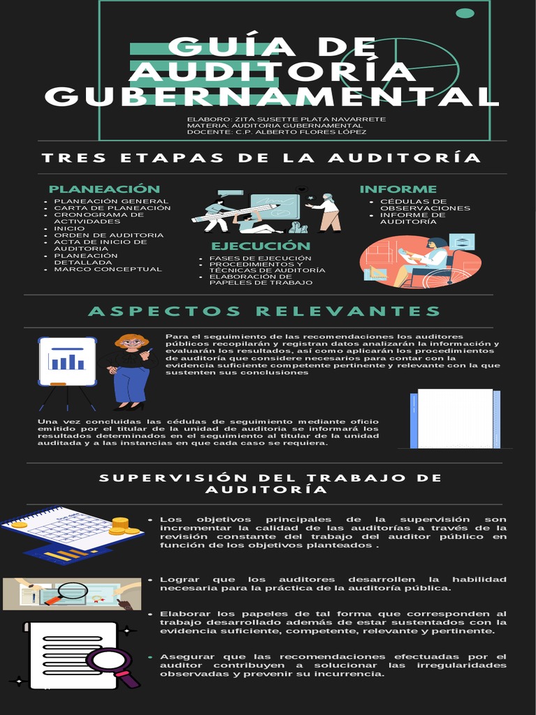 Guía de Auditoría Gubernamental | PDF | Auditoría | Contralor