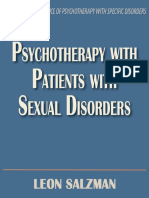 Psychotherapy With Patients With Sexual Disorders