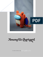 Among Us Charizard: Crochet Pattern by