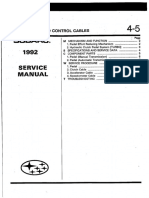 Section 4.5 - Pedal System & Control Cables