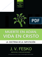 Muerte en Adán, Vida en Cristo - J. V. Fesko