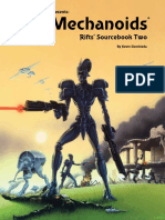 Rifts - Sourcebook 2 - The Mechanoids - PAL805P