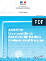 Accroitre La Competitivite Des Clubs de Football Professionnel Francais