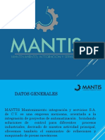 Carta de Presentacion Mantis-A