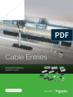 Cable Entries: Universal Enclosures Selection Guide