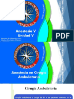 Anestesia en Cirugía Ambulatoria