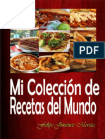 Mi Colección de Recetas Del Mundo