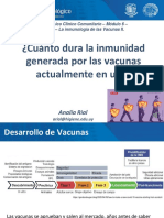 Cuanta Dura La Inmunidad Actual de Las Vacunas en Uso
