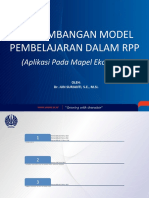 Pengembangan Model dalam RPP