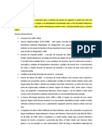 Acontecimentos Mundiais Anos 80 Estudo