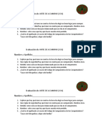 ARTE DE ACAMPAR (001) - Evaluación 2014