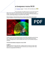 Memisahkan Komponen Warna RGB