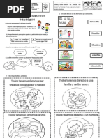 Dibujo Sobre La Igualdad de Genero para Colorear | PDF