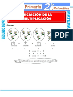 Iniciacion de La Multiplicacion para Segundo de Primaria