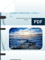 Lord's Prayer-Line 3-4