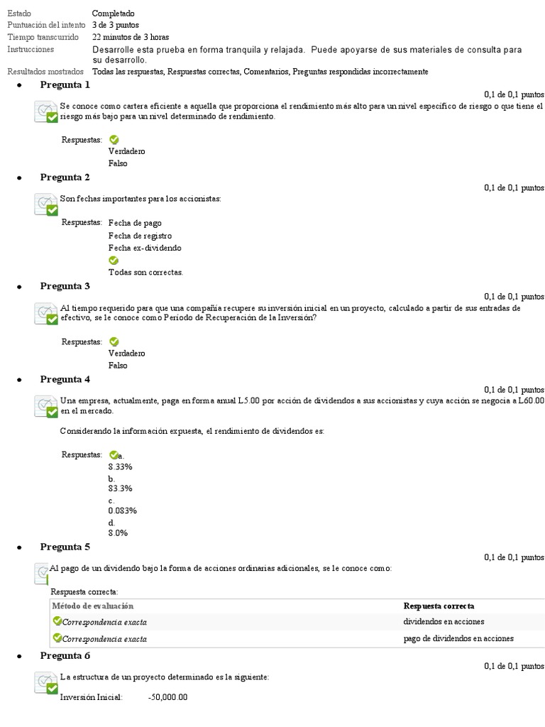 Evaluación de Inversiones y Riesgos | PDF | Compartir (Finanzas ...