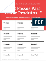 Os 8 Passos para Testar Produtos Rafael Martins