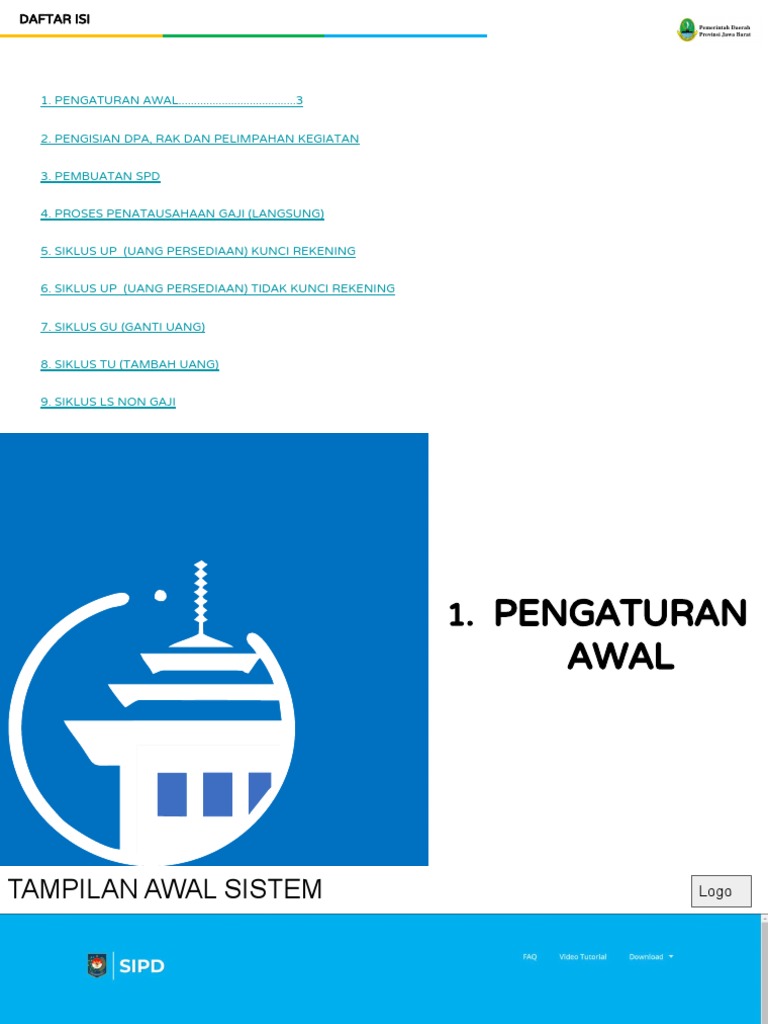 MANUAL BOOK APLIKASI PENATAUSAHAAN KEUANGAN SIPD - Edit | PDF