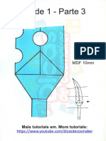 Molde 1 - Parte 3: Mais Tutoriais Em. More Tutorials