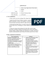 Lesson Plan - Micro Teaching