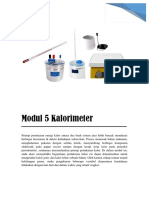 Modul 5. Kalorimeter