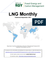 LNG Monthly Report Summary