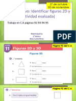 2° Matemática Actividad Evaluada 27 de Octubre y 02 de Noviembre