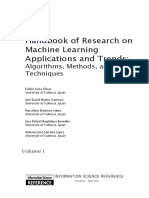 Handbook of Research On Machine Learning Applications and Trends