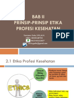 Prinsip-Prinsip Etika Profesi Kesehatan