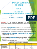 Tema 2 - Los Proyectos - Ing. Cachay