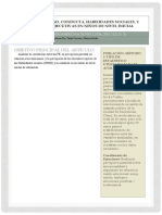 FE. Emocionalidad, Conducta, Habilidades Sociales, y Funciones Ejecutivas en Niños de Nivel Inicial