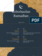 Keberhasilan Ramadhan