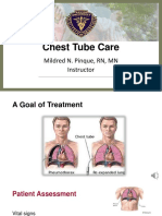 Nursing Care For Clients With Chest Tube