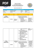 Kapt. Jose Cardones Integrated School: Weekly Home Learning Plan Sy 2021-2022