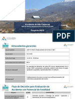 Informe Preliminar AAP-EC-OMCT - Desplazamiento de Correa CV-007