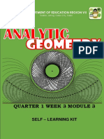 Analytic Geometry - Quarter 1 - Week 3